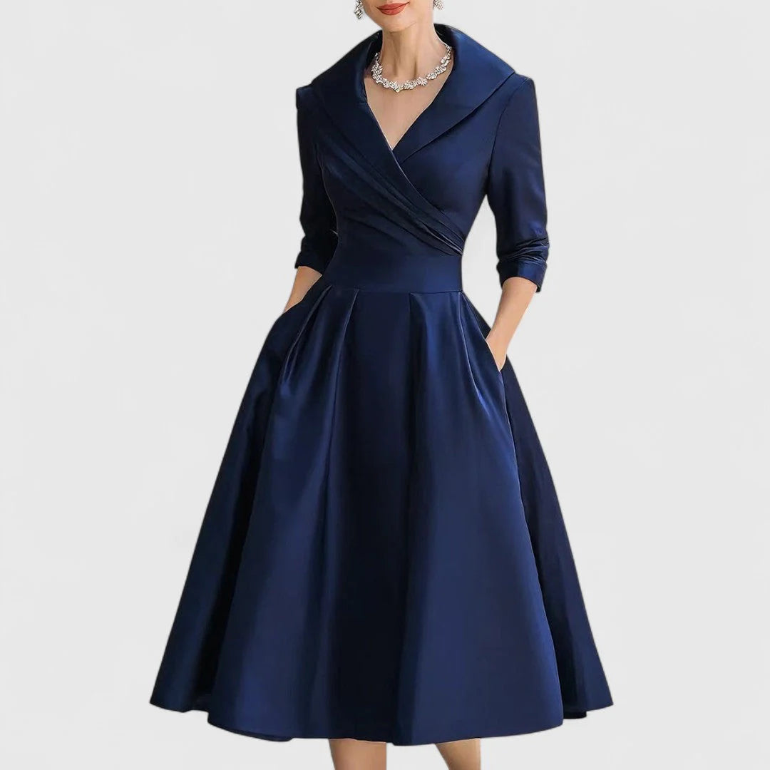 CLARA - ELEGANT MIDI DRESS
