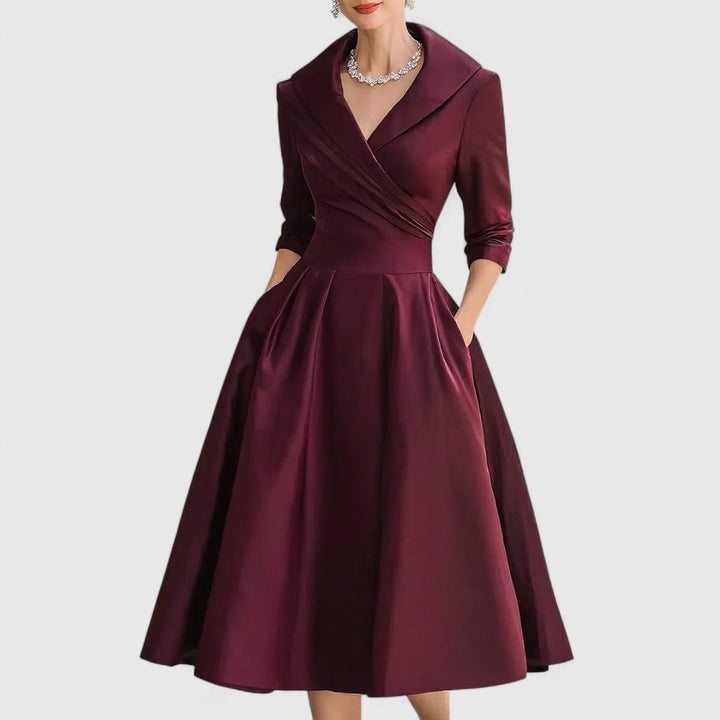 CLARA - ELEGANT MIDI DRESS