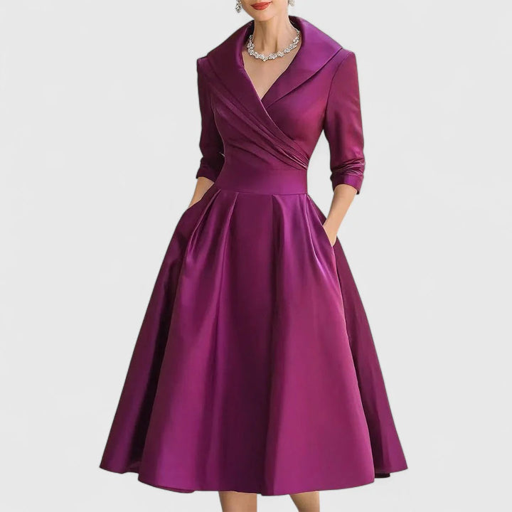 CLARA - ELEGANT MIDI DRESS