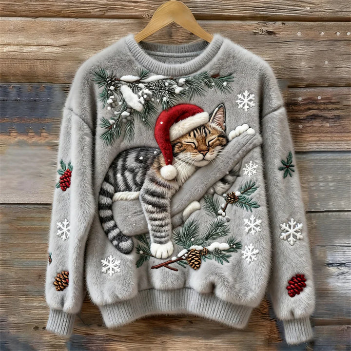 CHRISTMAS CAT - SWEATER