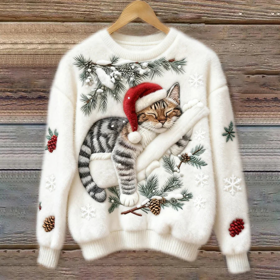 CHRISTMAS CAT - SWEATER