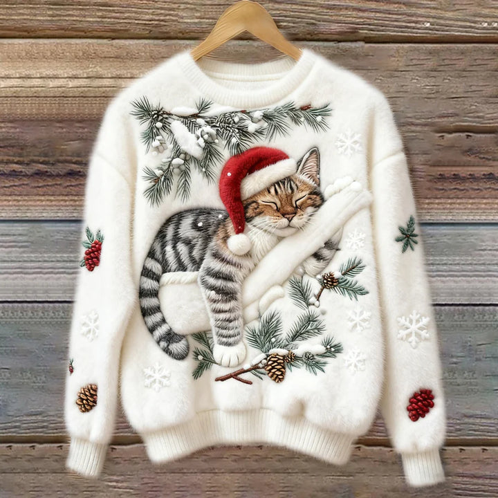 CHRISTMAS CAT - SWEATER