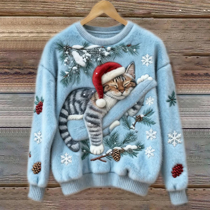CHRISTMAS CAT - SWEATER