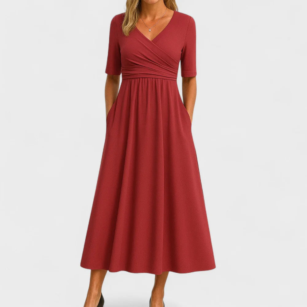 BRIGIDA - ELEGANT MIDI DRESS