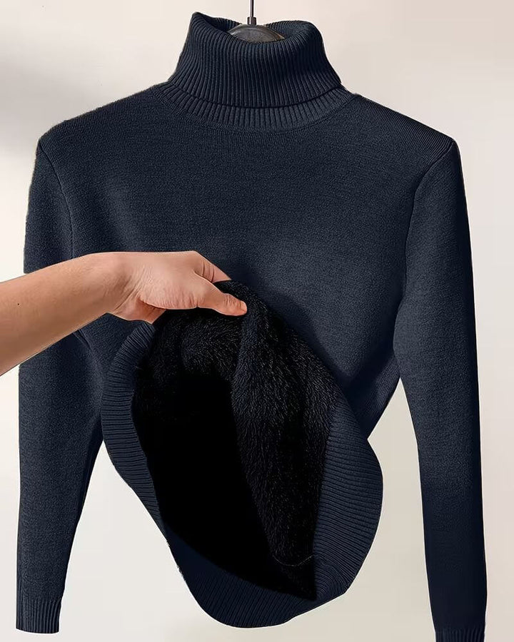 AMALIA - ROLL-NECK SWEATER
